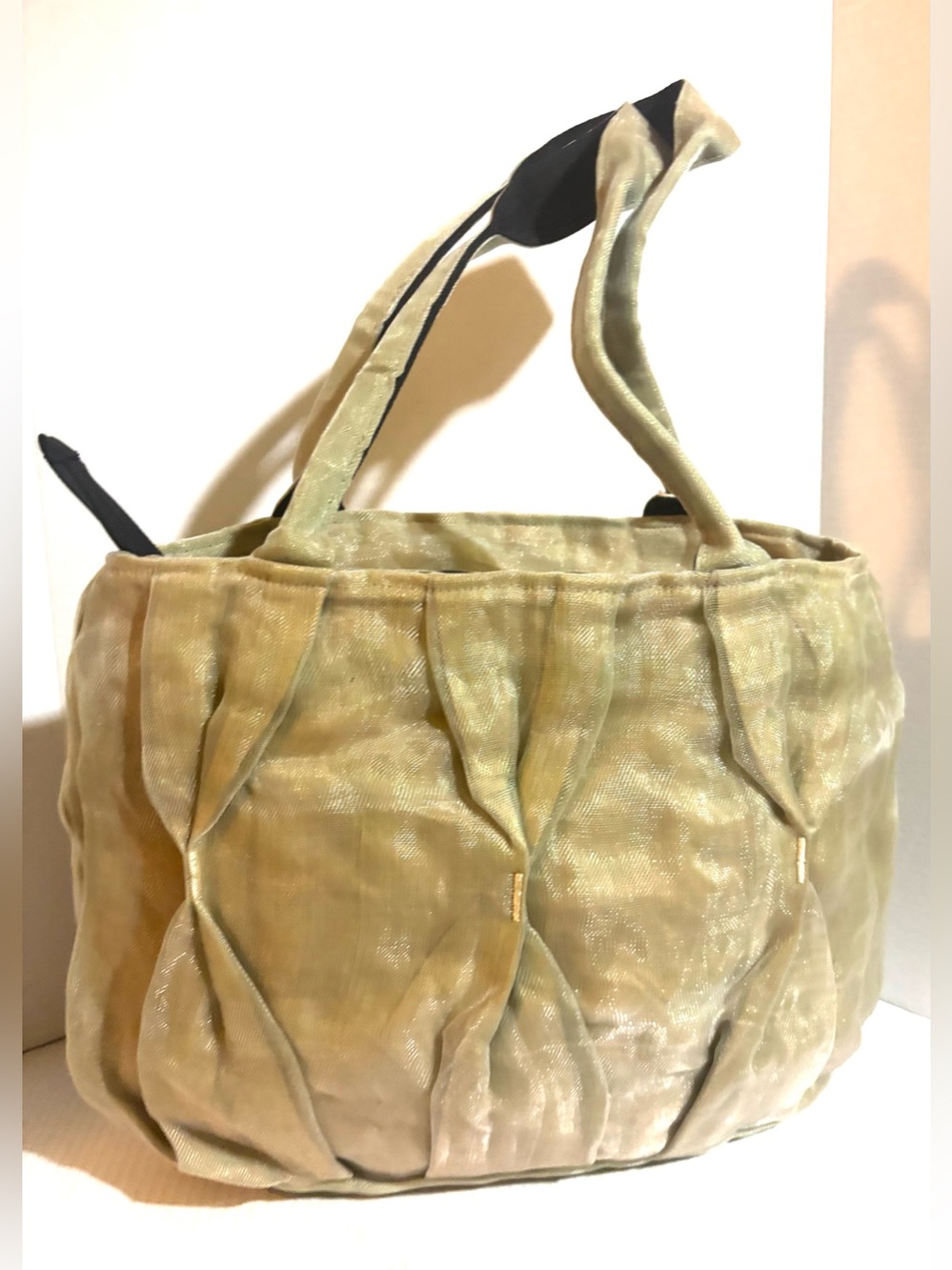 Women's Green mash Tote Bag - Unbranded